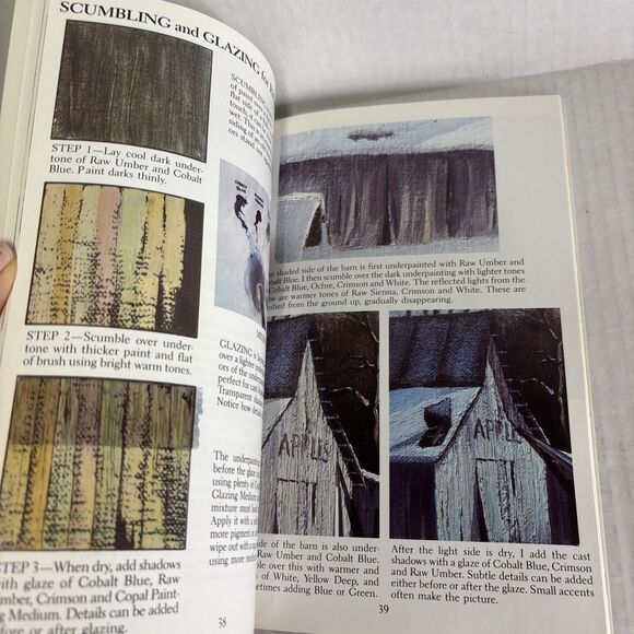 Lot of 2 Walter Foster Art Books AL17, AL01 Oil Painting Softcover Like New - Picture 8 of 8